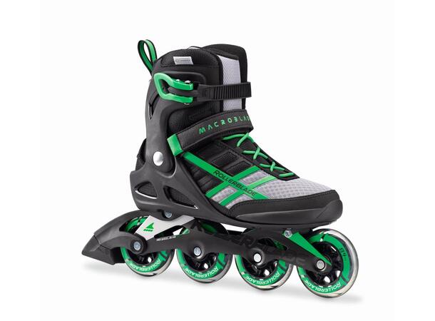 ROLLERBLADE*Macroblade 84 Svart/Grön 275 Inlines training herr