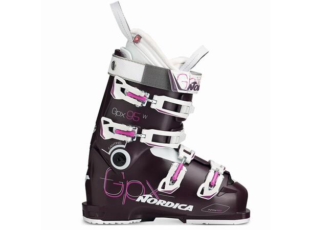 NORDICA GPX 95 W Lila/Vit 235 Pjäxa dam High Performance 