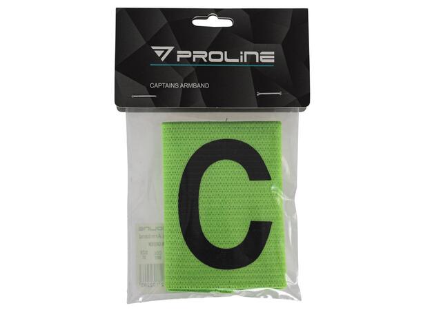PROLINE Captain Armband Neongrön Kaptensbindel 