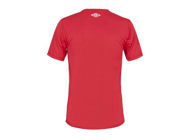 UMBRO Core Poly Tee Röd M Tränings t-shirt 
