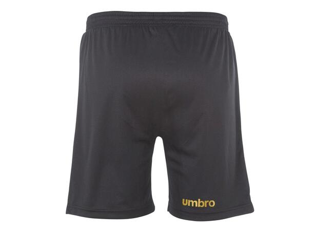 UMBRO Core Shorts Jr Svart/Gul 164 Kortbyxa för match/träning junior