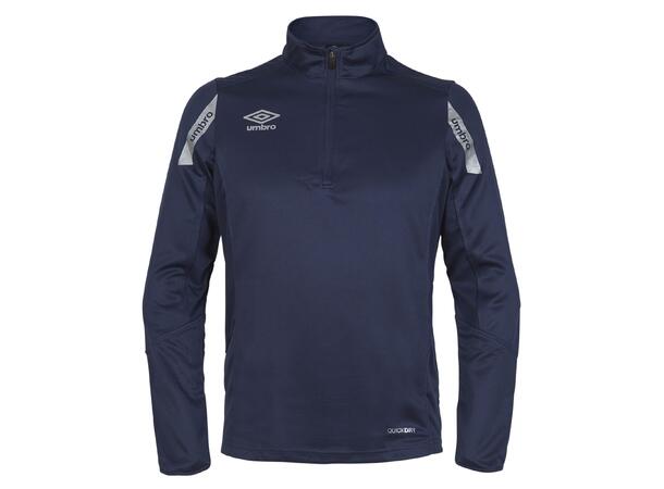 UMBRO Core Sweat Halfzip J Marin 140 Träningströja med krage junior 