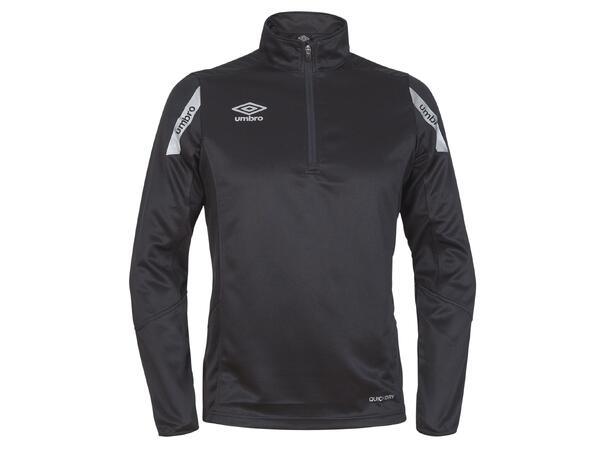 UMBRO Core Sweat Halfzip Svart XS Träningströja med krage 