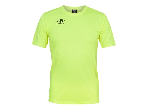 UMBRO Core Poly Tee Jr Neongul 116 Tränings t-shirt junior 