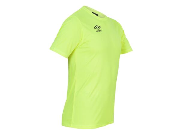 UMBRO Core Poly Tee Neongul XS Tränings t-shirt