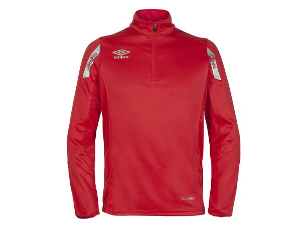 UMBRO Core Sweat Halfzip Röd XS Träningströja med krage 