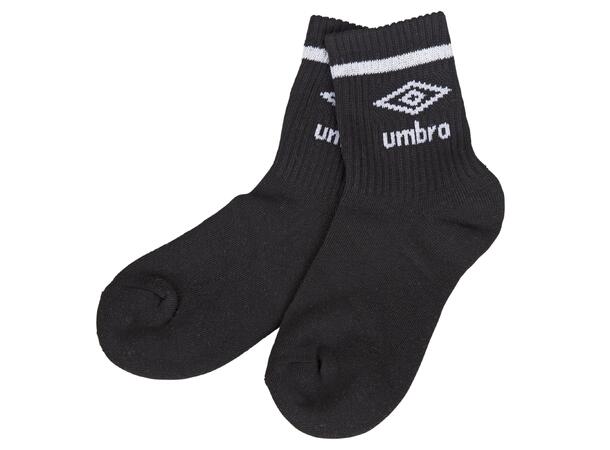 UMBRO Core Tennis Socks 3-P Svart 30-34 3-pack tennissockar 