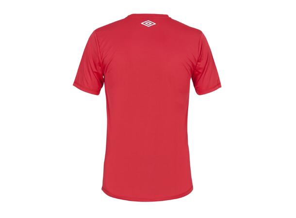 UMBRO Core Poly Tee Jr Röd 164 Tränings t-shirt