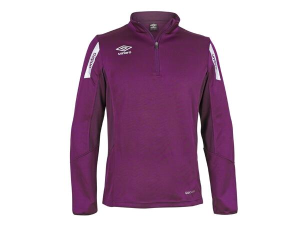 UMBRO Core Sweat Halfzip Vinröd S Träningströja med krage 