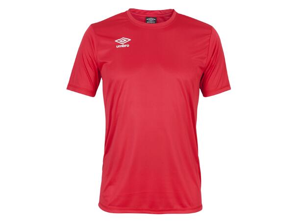 UMBRO Core Poly Tee Röd XS Tränings t-shirt