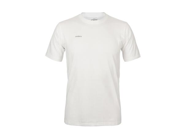 UMBRO Core Cotton Stretch Tee Vit XS T-shirt herr