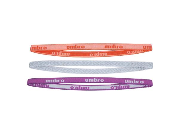 UMBRO Core Hair Band 3-P Mix 3-pack hårband 