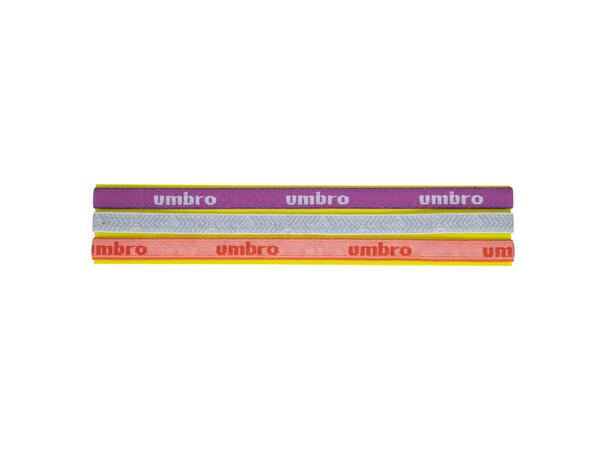 UMBRO Core Hair Band 3-P Mix 3-pack hårband 