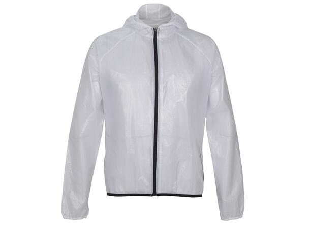 FIBRA Elite Bike Rain Jacket Vit L Regnjacka cykling 