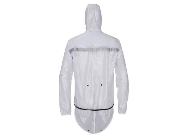 FIBRA Elite Bike Rain Jacket Vit L Regnjacka cykling 
