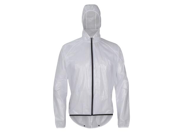 FIBRA Elite Bike Rain Jacket Vit L Regnjacka cykling 