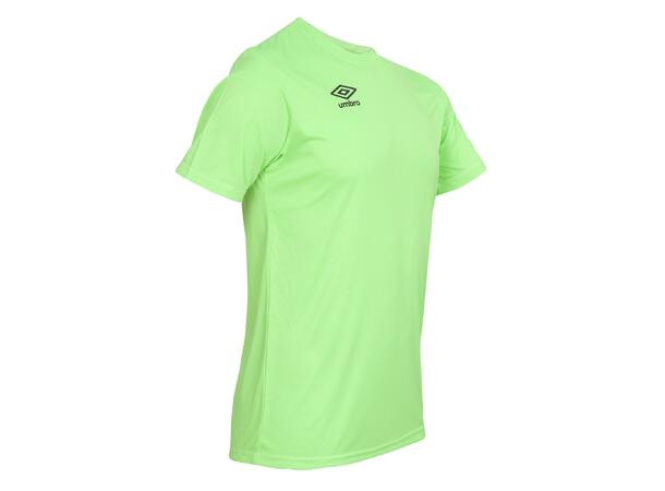 UMBRO Core Poly Tee Neongrön M Tränings t-shirt 