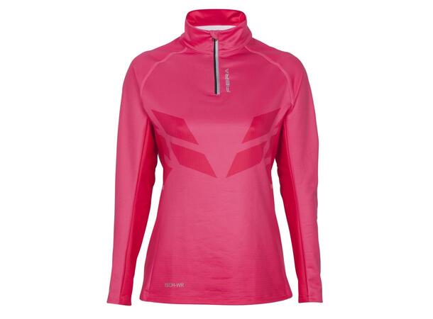 FIBRA Sync Half Zip W Rosa M Träningströja dam 