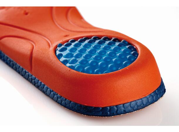 SIDAS 3D CUSHIONING GEL Blå L Formade iläggssulor med gel 