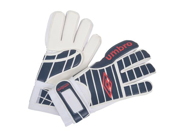 UMBRO Core GK Gloves Vit/Marin 4 Målvaktshandske