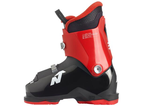 NORDICA SPEEDMACHINE J 2 Svart/Röd 205 Pjäxa junior 2 spännen 