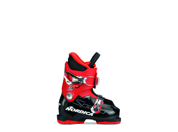 NORDICA SPEEDMACHINE J 2 Svart/Röd 205 Pjäxa junior 2 spännen 