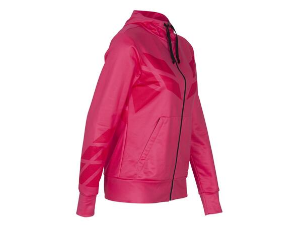FIBRA Sync Hood Zip W Rosa L Träningströja dam 