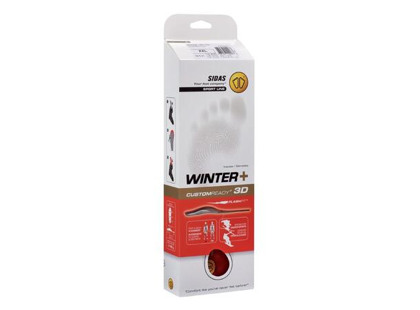 SIDAS WINTER+ Röd XS Iläggssulor vinter 