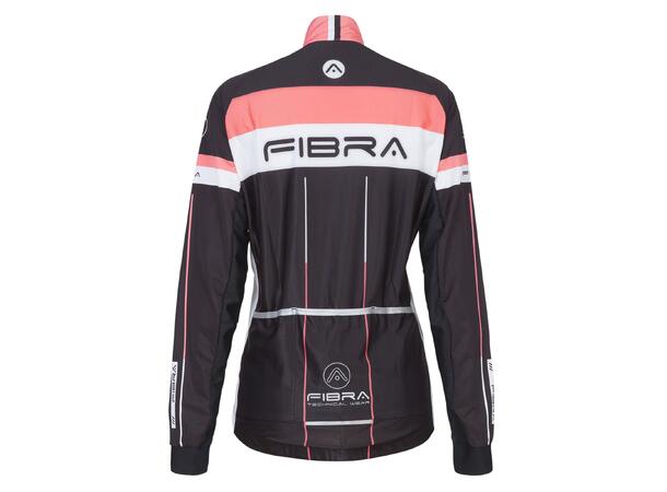 FIBRA Elite Bike Wind Jacket W Svart S Cykeljacka dam