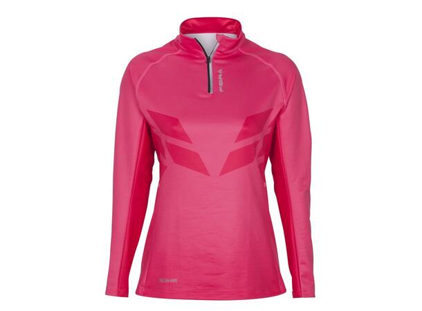 FIBRA Sync Half Zip W Rosa XL Träningströja dam 