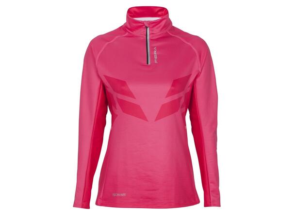 FIBRA Sync Half Zip W Rosa XL Träningströja dam 