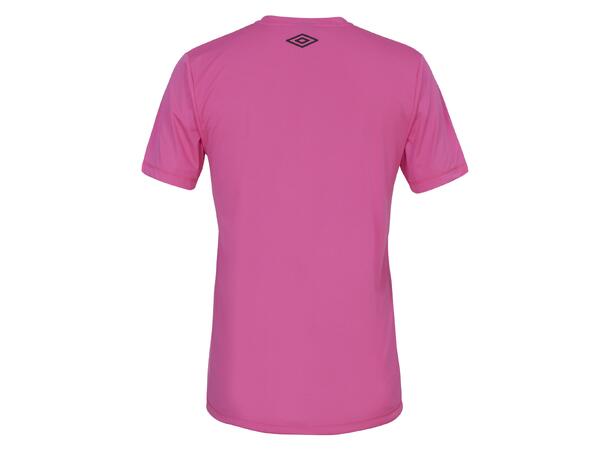 UMBRO Core Poly Tee Neonrosa XS Tränings t-shirt