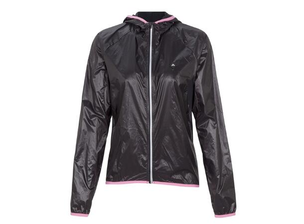 FIBRA Xtrm Wind Pack Jacket W Svart XS Träningsjacka dam 
