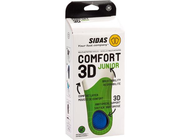 SIDAS 3D COMFORT JUNIOR Grön JM Formade iläggssulor junior 