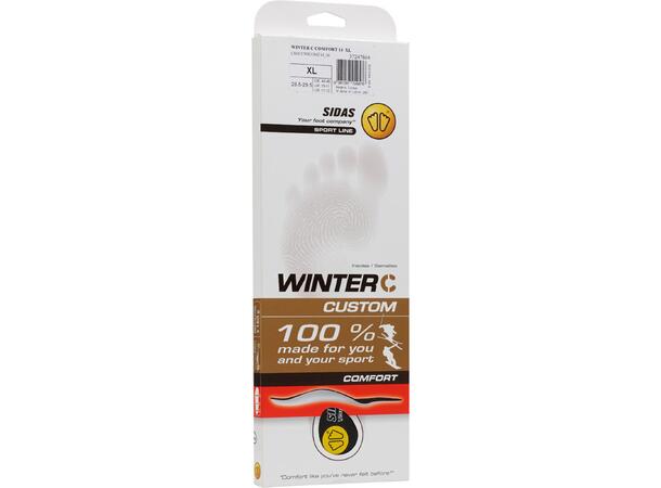 SIDAS WINTER C COMFORT Svart S Custom-sulor vinter 