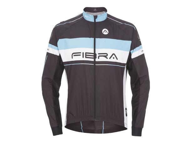 FIBRA Elite Bike Wind Jacket Svart S Vindtät cykeljacka