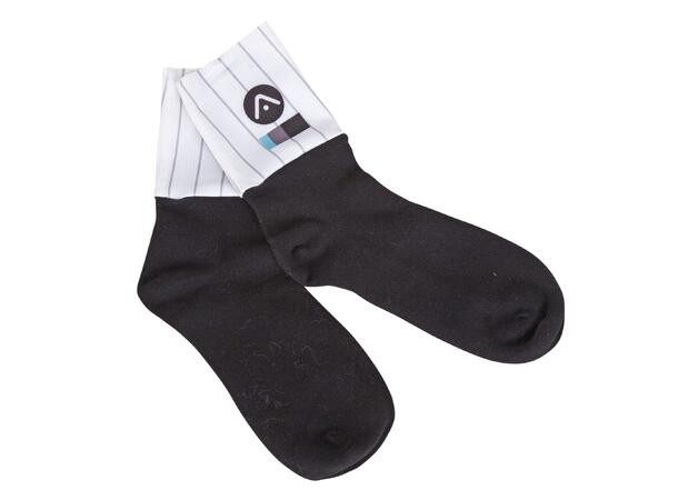 FIBRA Pro Bike Sock Svart 43-47 Cykelstrumpor 