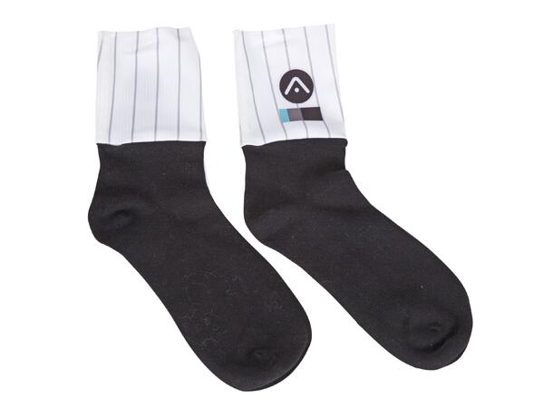 FIBRA Pro Bike Sock Svart 43-47 Cykelstrumpor 