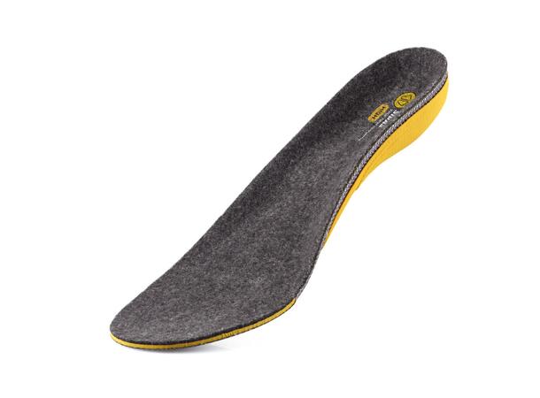 SIDAS 3FEET MERINO HIGH Gul XXL Formade iläggssulor högt fotvalv 