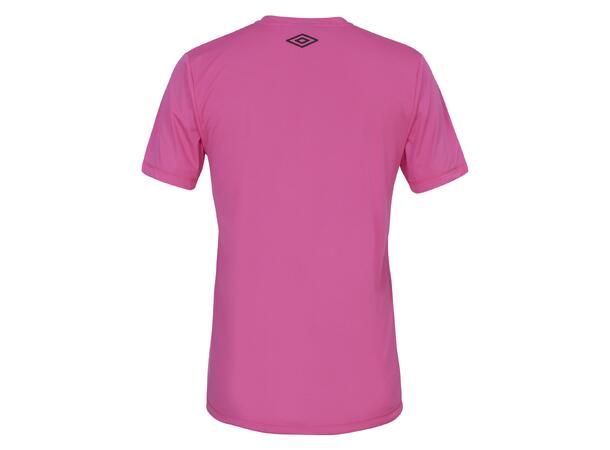 UMBRO Core Poly Tee Neonrosa L Tränings t-shirt