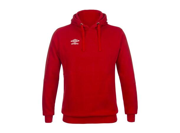 UMBRO Basic Hood Röd L Klassisk luvtröja 