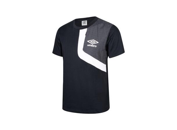 UMBRO Diamond Cut Pocket Tee Svart L T-shirt 