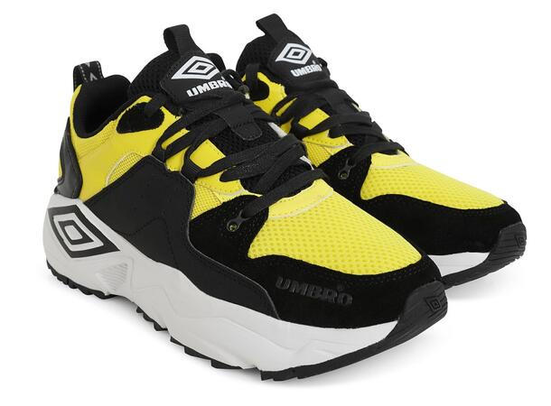UMBRO Run M LE Gul/Svart 40,5 Bumpy jogshoe sneaker 