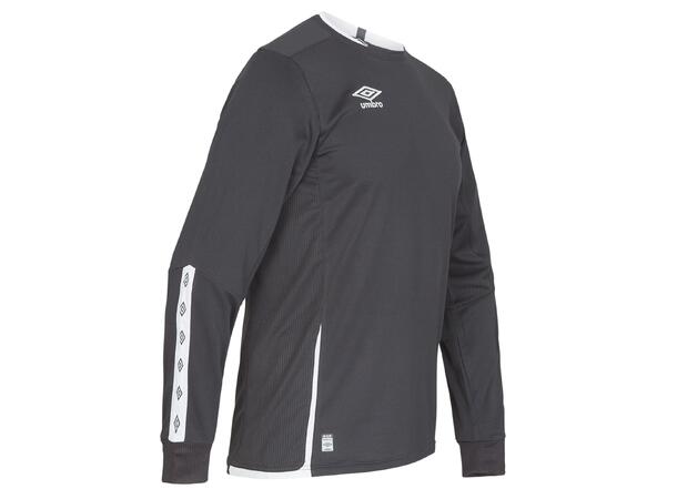 UMBRO UX Elite LS Jsy Svart/Vit M Matchtröja lång ärm 