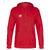 UMBRO Basic Hood Jacket Jr Röd 128 Luvtröja med dragkedja junior 