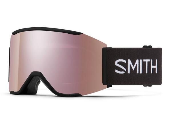 SMITH SQUAD MAG Black /CP Eday Rose Skidglasögon