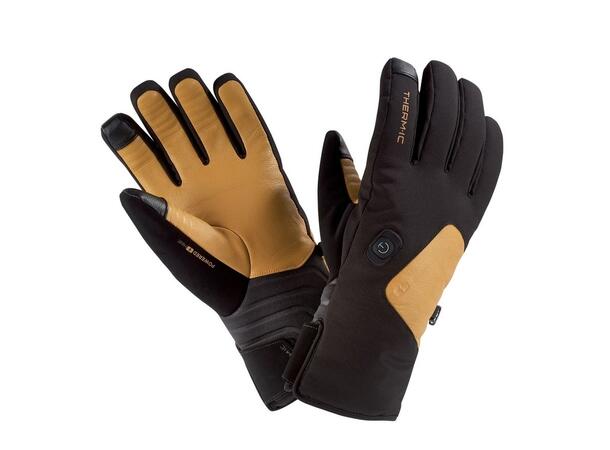 THERM-IC POW.GLOVES SKI LIGHT Svart 8,5 Värmehandskar med batteri & laddkabel 
