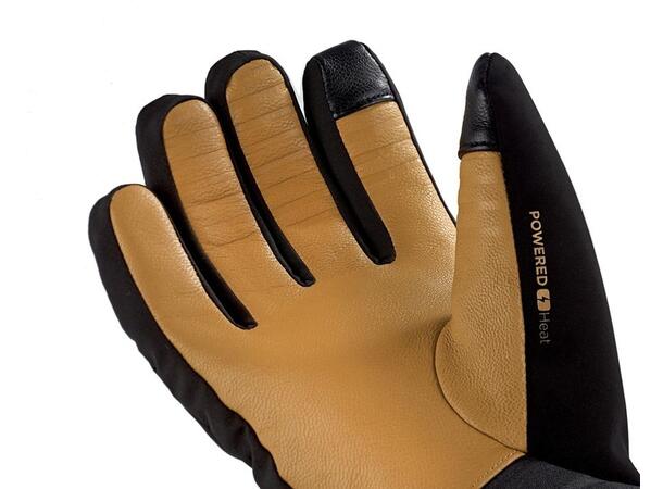 THERM-IC POW.GLOVES SKI LIGHT Svart 8,5 Värmehandskar med batteri & laddkabel 