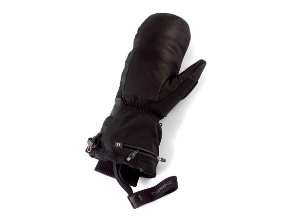 THERM-IC ULTRA HEAT MITTEN MEN Svart L Tumvantar med batteri & laddkabel, herr 
