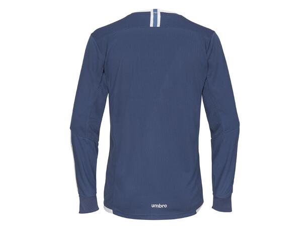 UMBRO UX Elite LS Jsy Jr Marin/Vi 128 Matchtröja lång ärm 